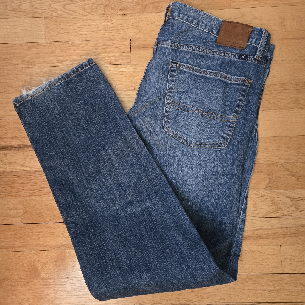 Mens 221 Original Straight Lucky Brand Jeans